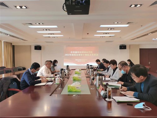 德州市國動辦黨組召開2022年度黨員領導干部民主生活會