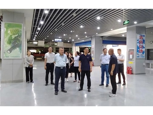 省人防辦人防工程管理中心調(diào)研市國(guó)防動(dòng)員（人民防空）宣教館